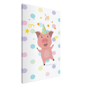 Peppa Pig | Kids Room Canvas Wall Art – Immersive Nursery Decor with Enhanced Texture - 60x90 cm / 24x36″ - Design Option 2 - 