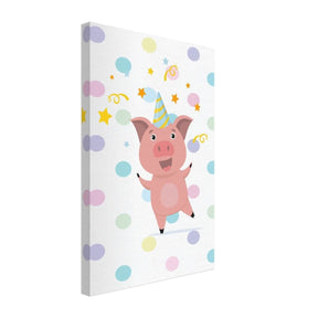 Peppa Pig | Kids Room Canvas Wall Art – Immersive Nursery Decor with Enhanced Texture - 30x45 cm / 12x18″ - Design Option 2 - 