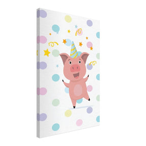 Peppa Pig | Kids Room Canvas Wall Art – Immersive Nursery Decor with Enhanced Texture - 40x60 cm / 16x24″ - Design Option 2 - 