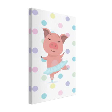 Peppa Pig | Kids Room Canvas Wall Art – Immersive Nursery Decor with Enhanced Texture - 30x45 cm / 12x18″ - Design Option 3 - 