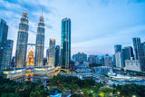 Petronas Twin Towers Malaysia’s Iconic Skyline - A Modern Marvel | 2 Design Options - 30x45 cm / 12x18″ - Design Option 2 - Acrylic Print