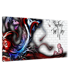 Pink Floyd – The Wall | A Tribute to Psychedelic Rock & Surrealism - Wide Print - 50x100 cm / 20x40″ - 