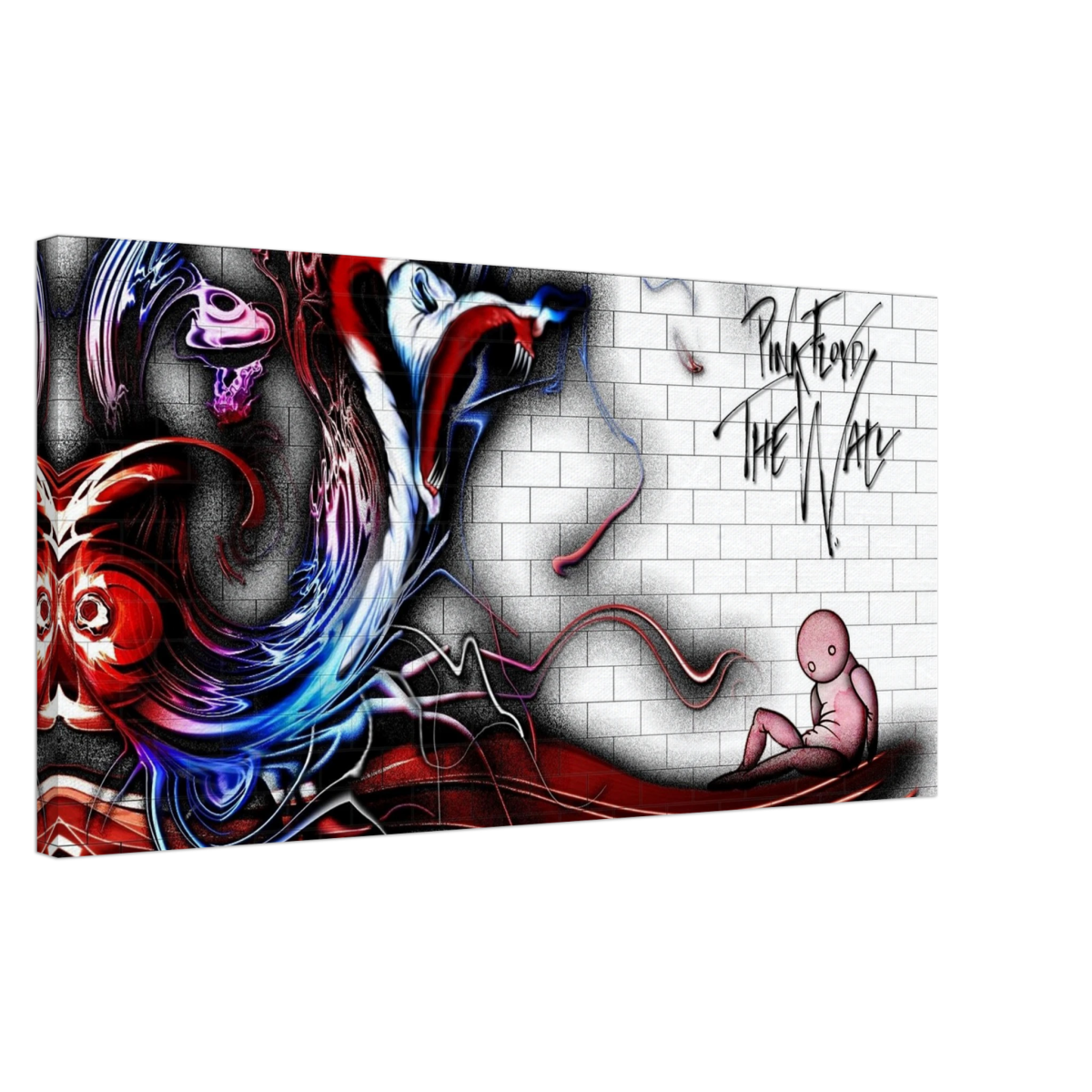 Pink Floyd – The Wall | A Tribute to Psychedelic Rock & Surrealism - Wide Print - 40x80 cm / 16x32″ - 