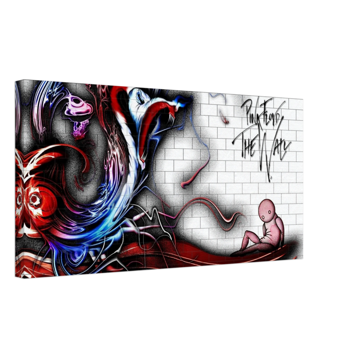 Pink Floyd – The Wall | A Tribute to Psychedelic Rock & Surrealism - Wide Print - 30x60 cm / 12x24″ - 