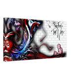 Pink Floyd – The Wall | A Tribute to Psychedelic Rock & Surrealism - Wide Print - 30x60 cm / 12x24″ - 