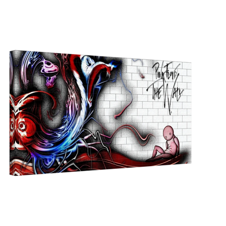 Pink Floyd – The Wall | A Tribute to Psychedelic Rock & Surrealism - Wide Print - 30x60 cm / 12x24″ - 