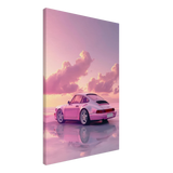 Pink Sunset Dream | Porsche Canvas & Fine Art wall art Print - Canvas - 50x75 cm / 20x30″ - 