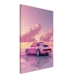 Pink Sunset Dream | Porsche Canvas & Fine Art wall art Print - Canvas - 40x60 cm / 16x24″ - 