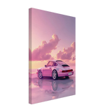 Pink Sunset Dream | Porsche Canvas & Fine Art wall art Print - Canvas - 30x45 cm / 12x18″ - 