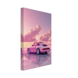 Pink Sunset Dream | Porsche Canvas & Fine Art wall art Print - Canvas - 20x30 cm / 8x12″ - 