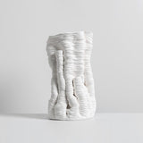 Popcorn Abstract Resin Vase – Modern Art Sculpture Home Décor - Large (34.5 x 19 x 18 cm) - 