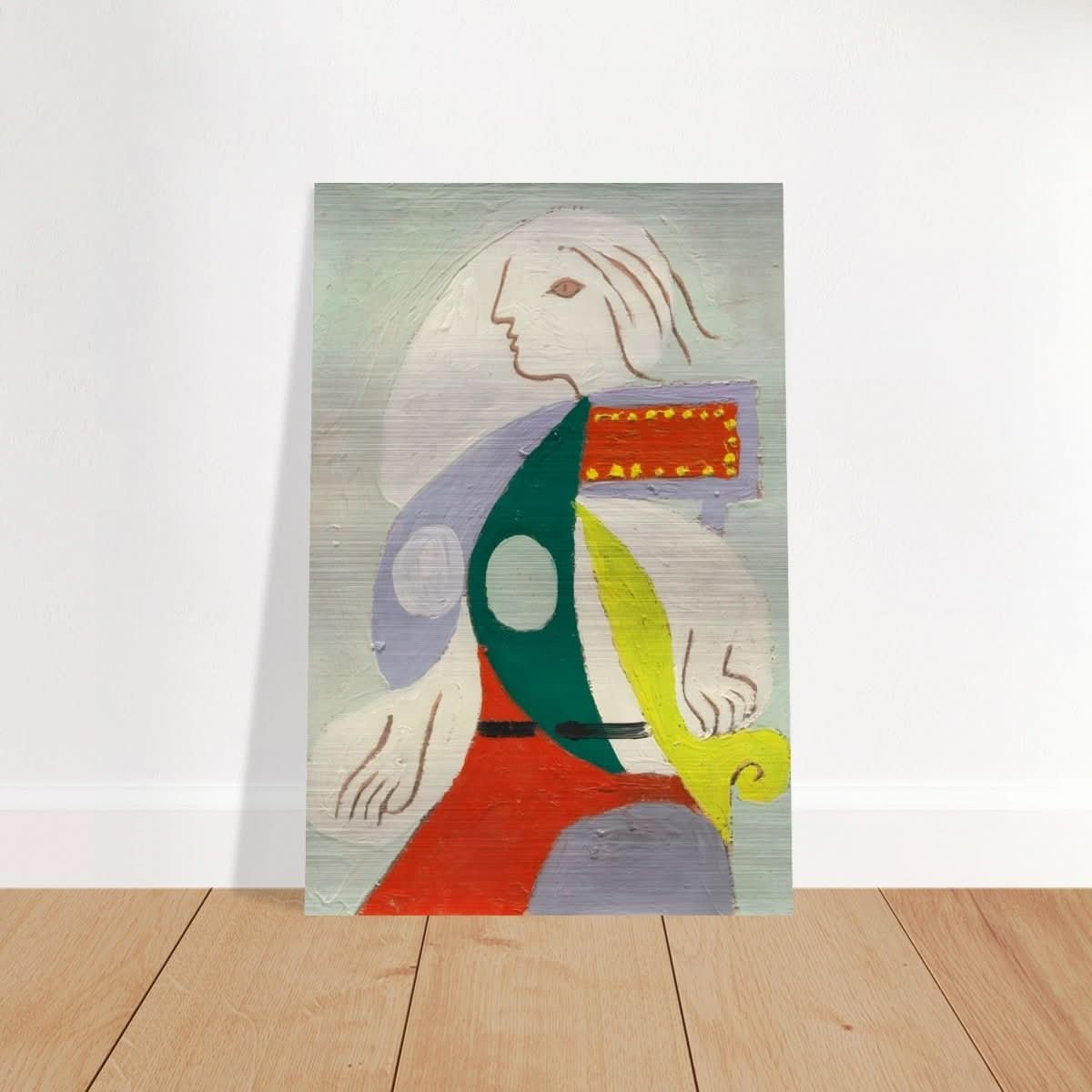PORTRAIT DE MARIE - THÉRÈSE by Pablo Picasso 1932 - Brushed Aluminum Print - 50x75 cm / 20x30″ - 