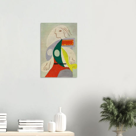 PORTRAIT DE MARIE - THÉRÈSE by Pablo Picasso 1932 - Wood Prints - 40x60 cm / 16x24″ - 10 mm