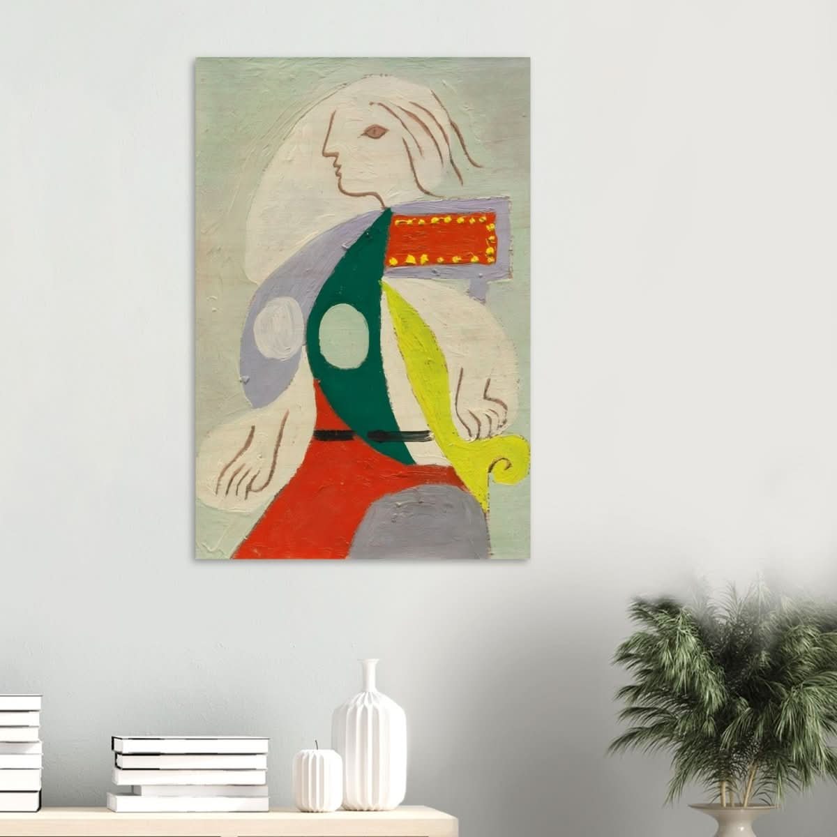 PORTRAIT DE MARIE - THÉRÈSE by Pablo Picasso 1932 - Wood Prints - 60x90 cm / 24x36″ - 10 mm