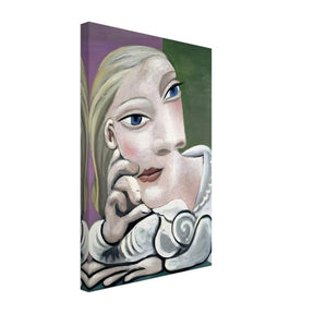Portrait Marie - Thérèse Walter' by Pablo Picasso (1937) | Wall art print - Canvas - 30x45 cm / 12x18″ - 