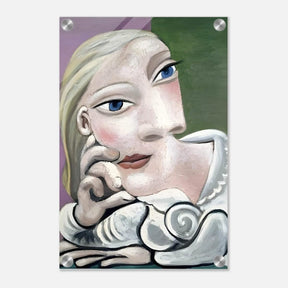 Portrait Marie - Thérèse Walter' by Pablo Picasso (1937) | Wall art print - Acrylic Print - 30x45 cm / 12x18″ - 