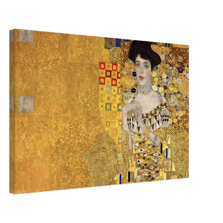Portrait of Adele Bloch - Bauer by Gustav Klimt | Vintage wall art print - Canvas - 40x60 cm / 16x24″ - 