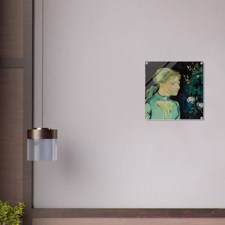 Portrait of Adeline Ravoux by Vincent van Gogh - Acrylic Print - 50x50 cm / 20x20″ - 