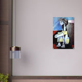 Portrait of Jacqueline Roque by Pablo Picasso 1954 - Acrylic Print - 50x75 cm / 20x30″ - 