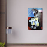 Portrait of Jacqueline Roque by Pablo Picasso 1954 - Acrylic Print - 60x90 cm / 24x36″ - 