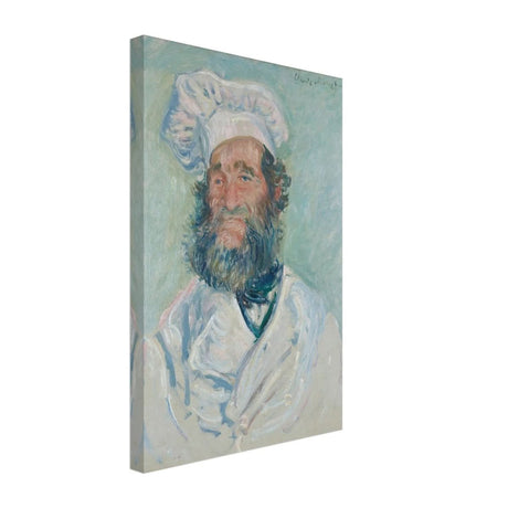 Portrait of Père Paul by Claude Monet | Vintage wall art print - Canvas - 30x45 cm / 12x18″ - 