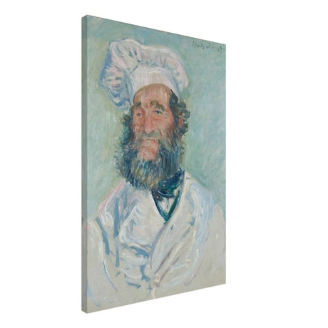 Portrait of Père Paul by Claude Monet | Vintage wall art print - Canvas - 50x75 cm / 20x30″ - 