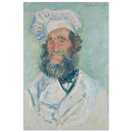 Portrait of Père Paul by Claude Monet | Vintage wall art print - Aluminum Print - 30x45 cm / 12x18″ - 