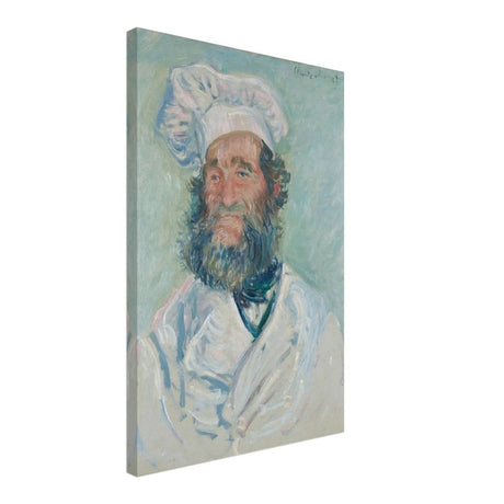 Portrait of Père Paul by Claude Monet | Vintage wall art print - Canvas - 40x60 cm / 16x24″ - 