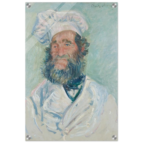 Portrait of Père Paul by Claude Monet | Vintage wall art print - Acrylic Print - 40x60 cm / 16x24″ - 