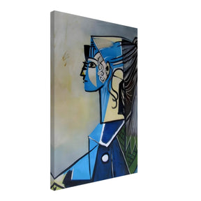 Portrait of Sylvette David By Pablo Picasso 1954 - Canvas - 50x75 cm / 20x30″ - Thick