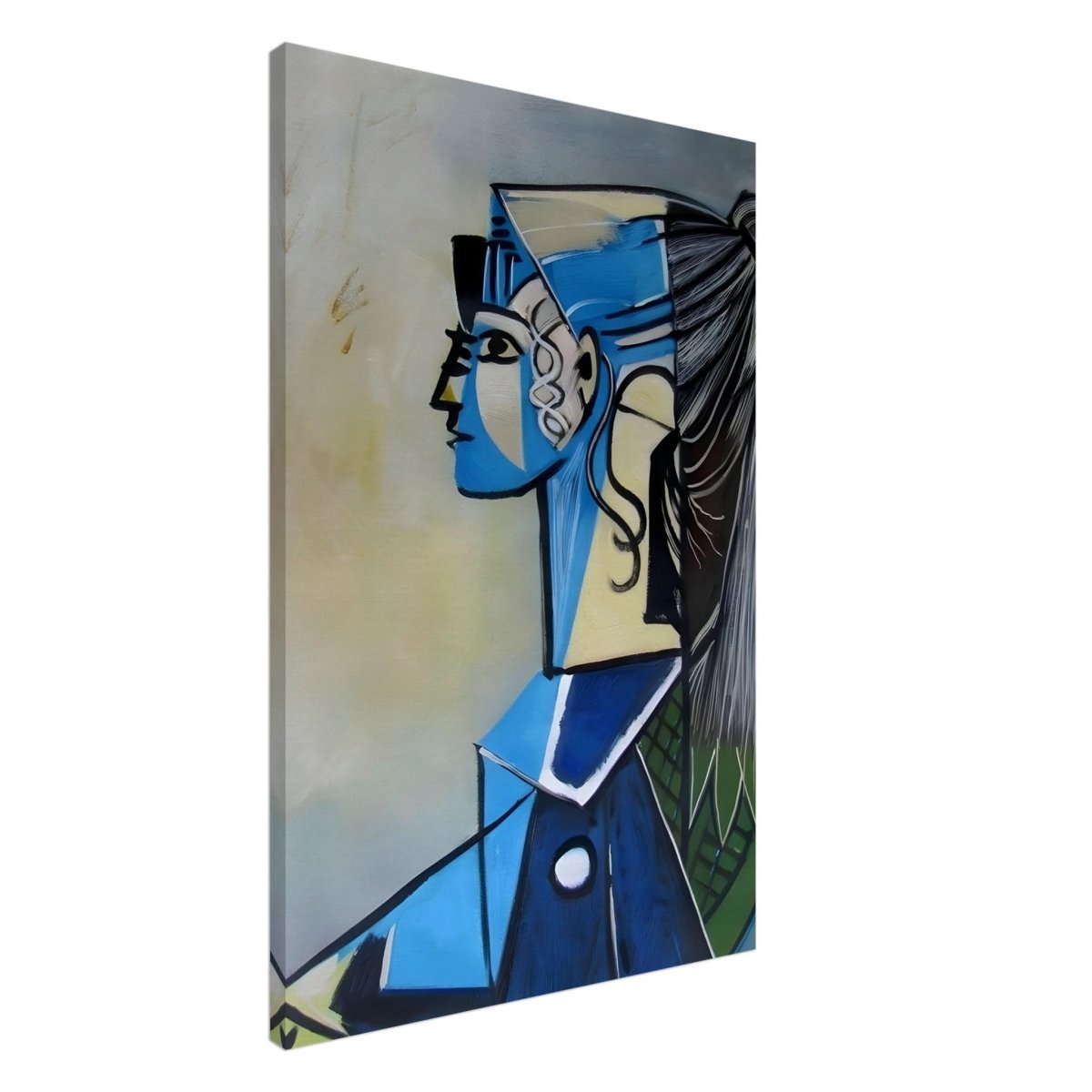 Portrait of Sylvette David By Pablo Picasso 1954 - Canvas - 60x90 cm / 24x36″ - Slim