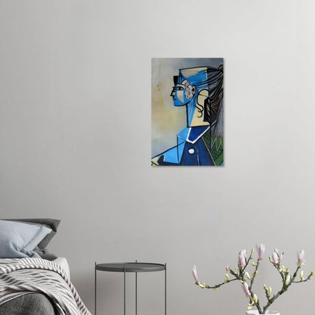 Portrait of Sylvette David By Pablo Picasso 1954 - Aluminum Print - 40x60 cm / 16x24″ - 