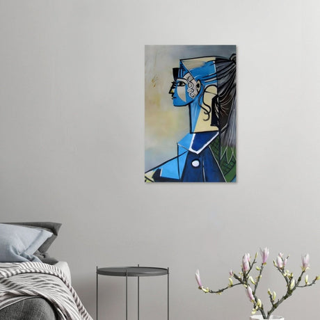Portrait of Sylvette David By Pablo Picasso 1954 - Aluminum Print - 50x75 cm / 20x30″ - 
