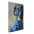 Portrait of Sylvette David By Pablo Picasso 1954 - Canvas - 50x75 cm / 20x30″ - Slim
