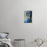 Portrait of Sylvette David By Pablo Picasso 1954 - Aluminum Print - 30x45 cm / 12x18″ - 