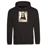 Premium Unisex Pullover Hoodie | JustHoods | DVA Logo - M - Deep Black - 