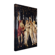Primavera by Sandro Botticelli | Vintage wall art print - 30x45 cm / 12x18″ - Canvas - 