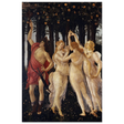 Primavera by Sandro Botticelli | Vintage wall art print - 30x45 cm / 12x18″ - Wood Prints - 