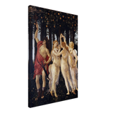Primavera by Sandro Botticelli | Vintage wall art print - 50x75 cm / 20x30″ - Canvas - 