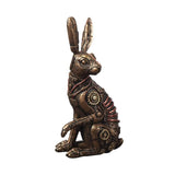 Punk Whale Ship Steampunk Statue Tabletop Decoration Object Accessories - Rabbit - 