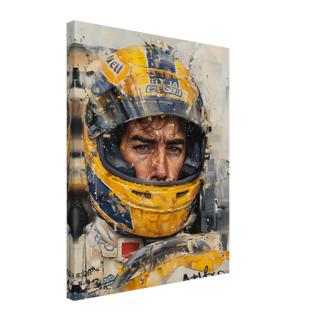 Racing Legend – The Spirit of Speed & Determination | Racing collection wall art print - Canvas - 40x50 cm / 16x20″ - 