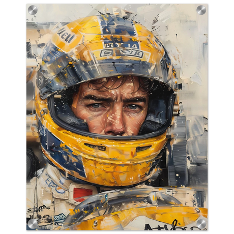 Racing Legend – The Spirit of Speed & Determination | Racing collection wall art print - Acrylic Print - 40x50 cm / 16x20″ - 