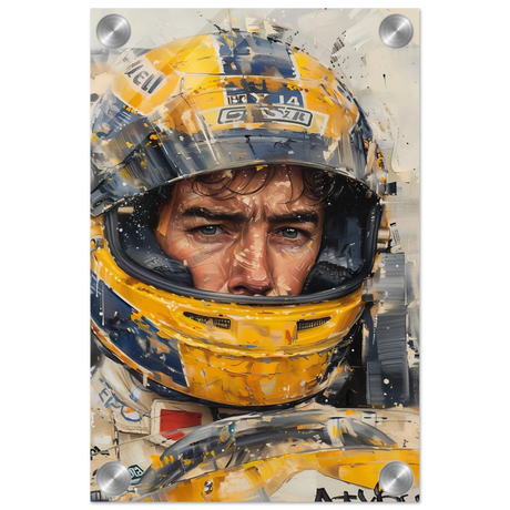 Racing Legend – The Spirit of Speed & Determination | Racing collection wall art print - Acrylic Print - 20x30 cm / 8x12″ - 
