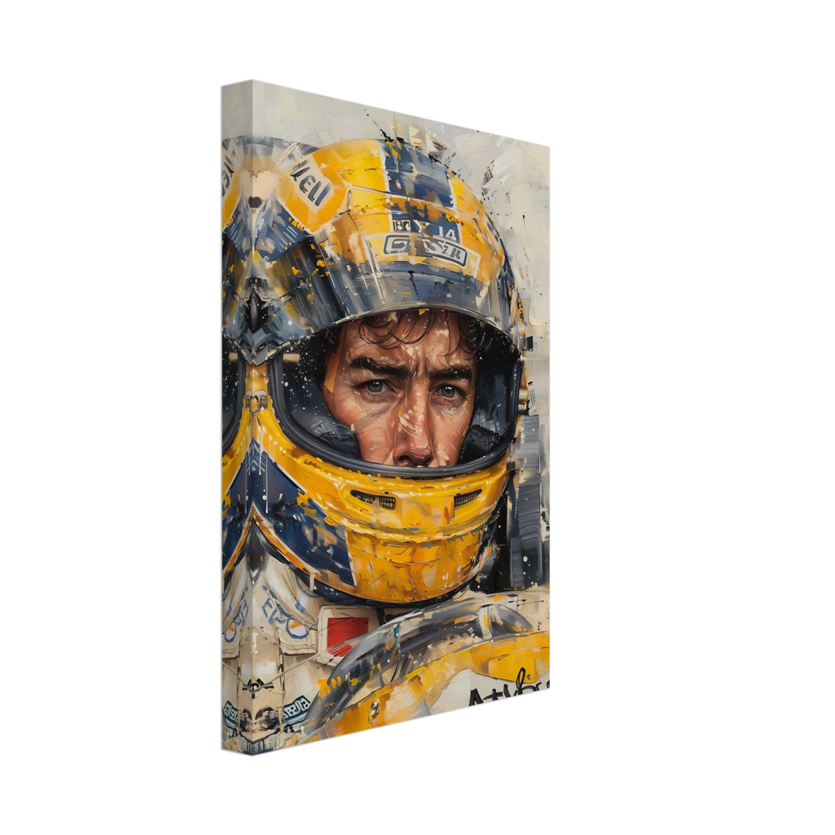 Racing Legend – The Spirit of Speed & Determination | Racing collection wall art print - Canvas - 20x30 cm / 8x12″ - 
