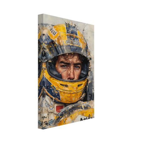 Racing Legend – The Spirit of Speed & Determination | Racing collection wall art print - Canvas - 20x30 cm / 8x12″ - 