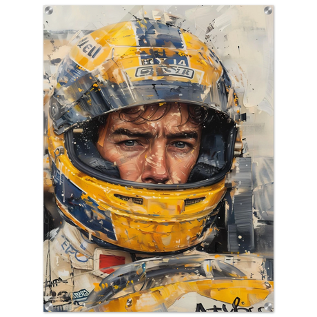 Racing Legend – The Spirit of Speed & Determination | Racing collection wall art print - Acrylic Print - 60x80 cm / 24x32″ - 