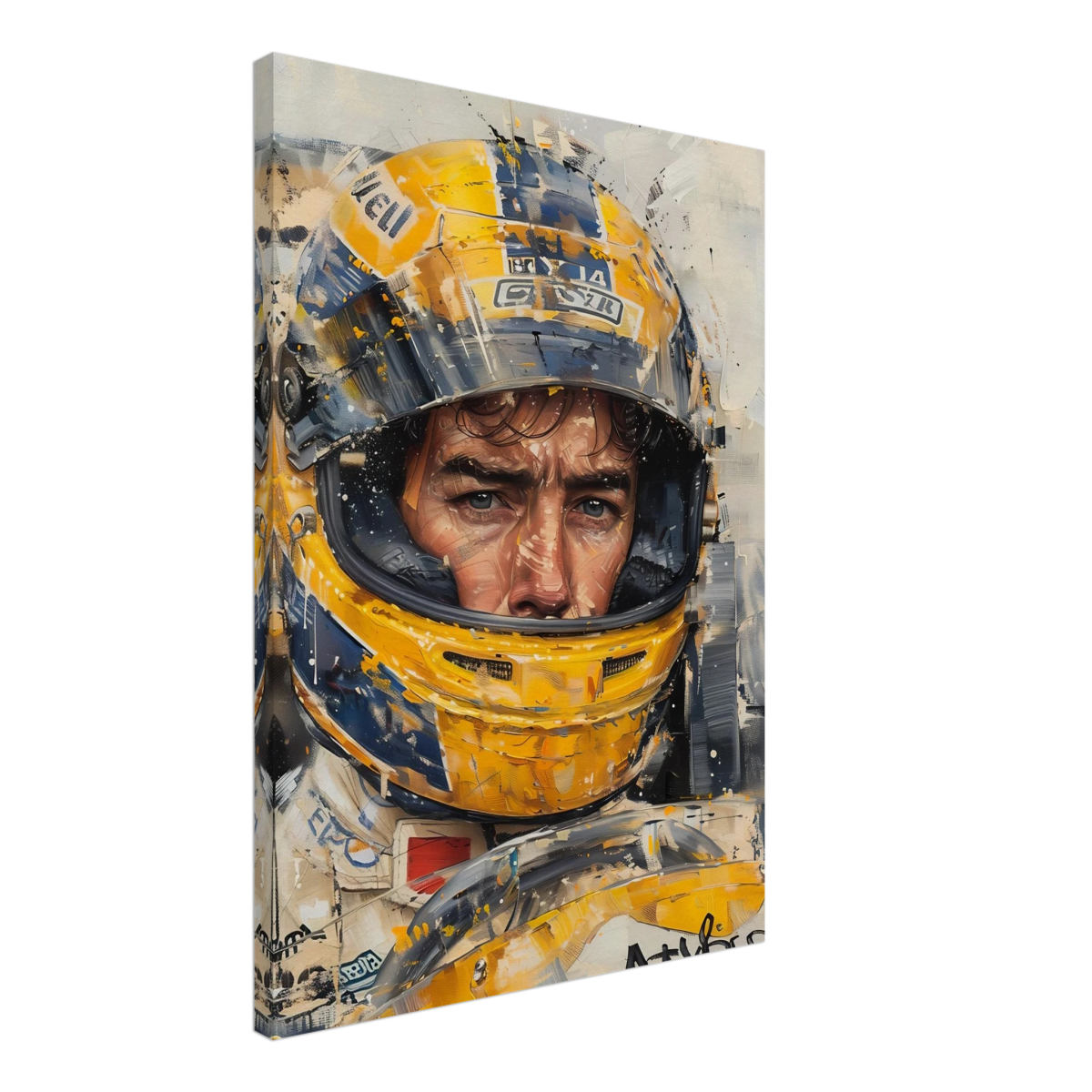 Racing Legend – The Spirit of Speed & Determination | Racing collection wall art print - Canvas - 50x70 cm / 20x28″ - 