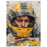 Racing Legend – The Spirit of Speed & Determination | Racing collection wall art print - Acrylic Print - 30x40 cm / 12x16″ - 