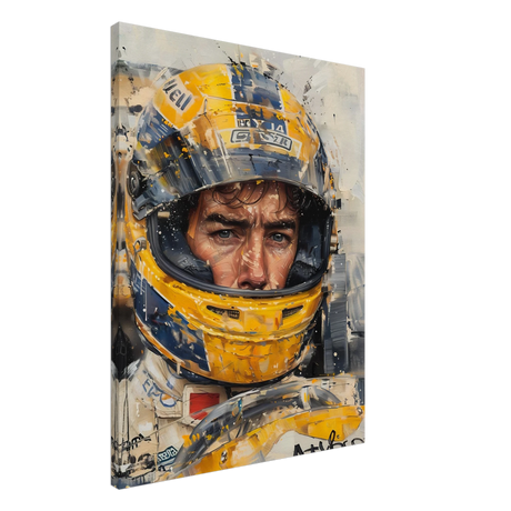 Racing Legend – The Spirit of Speed & Determination | Racing collection wall art print - Canvas - 60x80 cm / 24x32″ - 