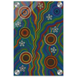 Rainbow Dreaming Aboriginal Wall Art Print - Acrylic Print - 20x30 cm / 8x12″ - 